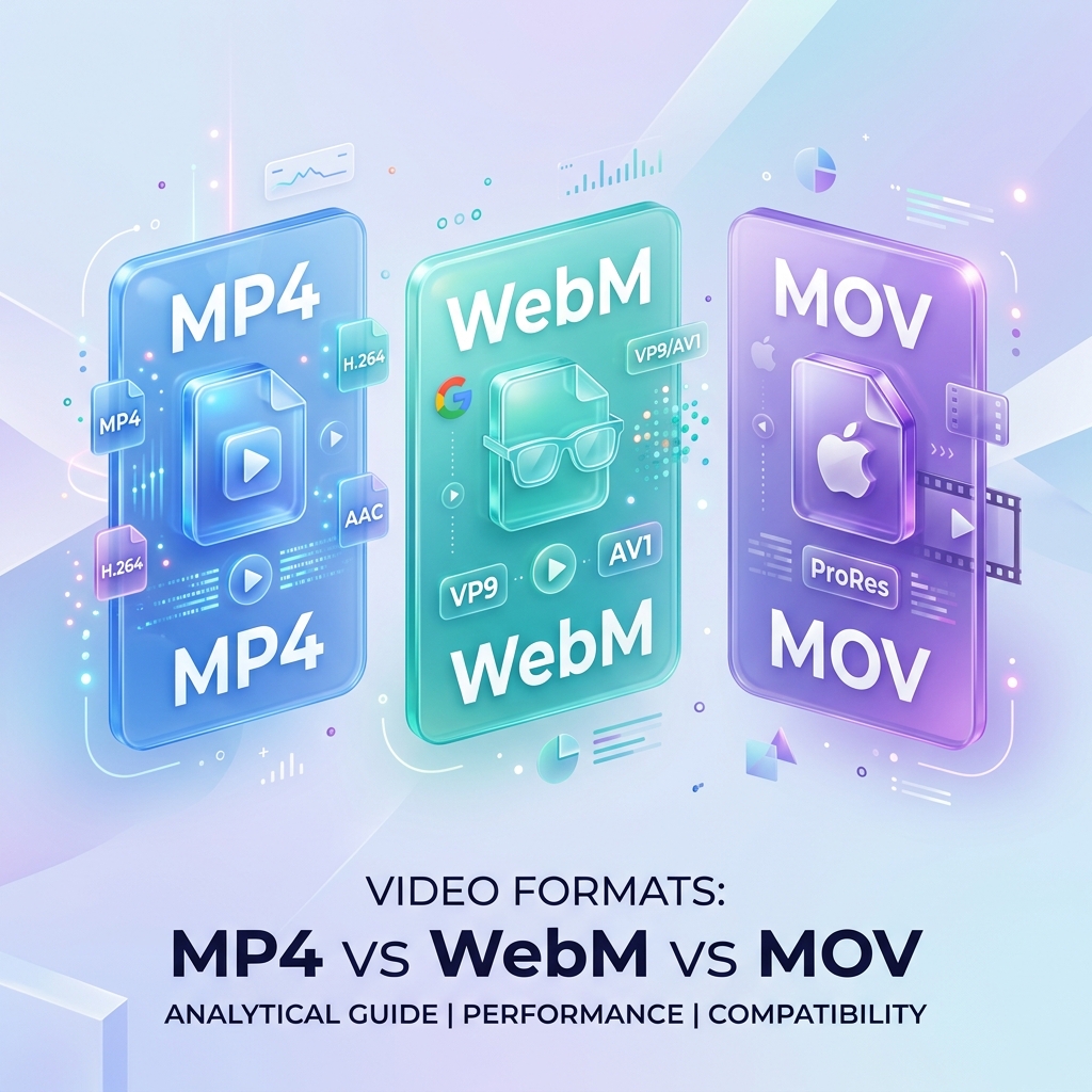 Best Video Formats Explained: MP4 vs WebM vs MOV